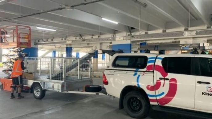 Kinetic Electrical Smart Parking technology project