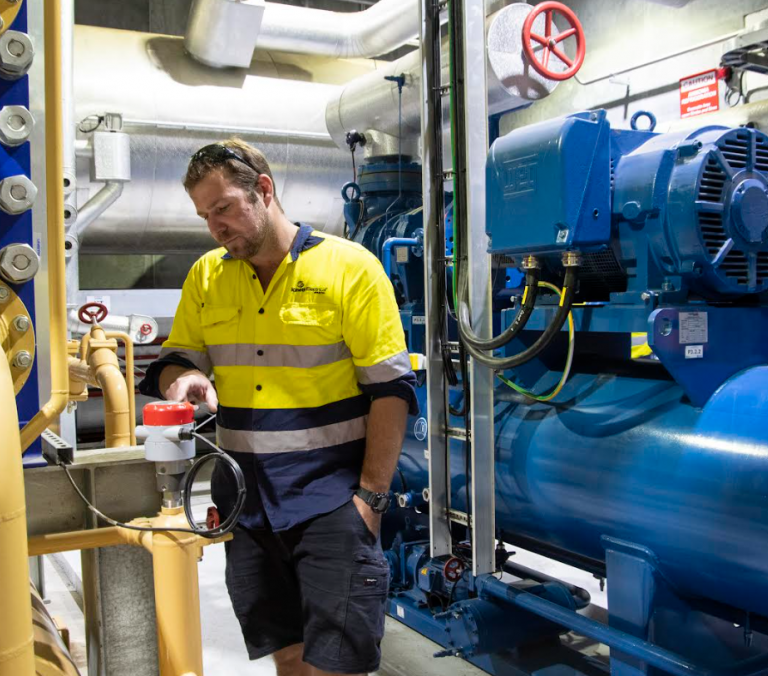 Kinetic Electrical Hawkes Bay industrial electrician on site