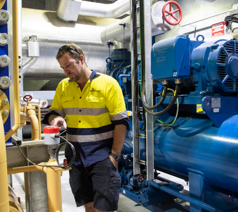 Kinetic Electrical Hawkes Bay industrial electrician on site
