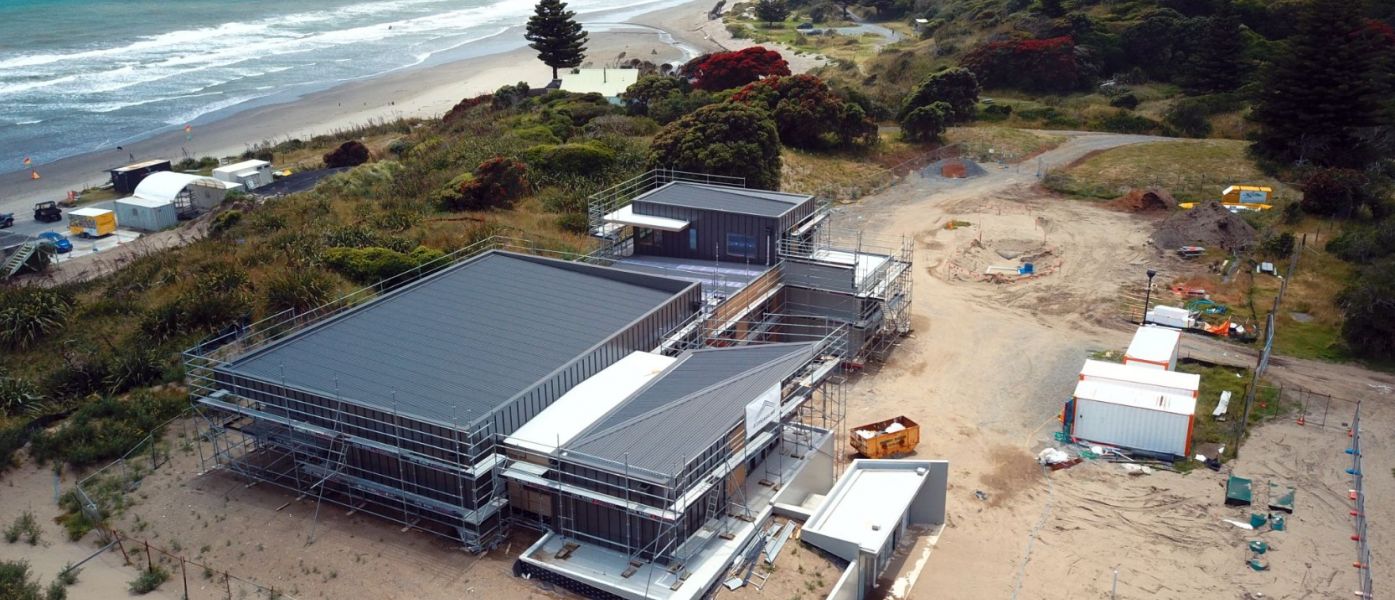 Kinetic Electrical Paekakariki Surf Club project commerical construction