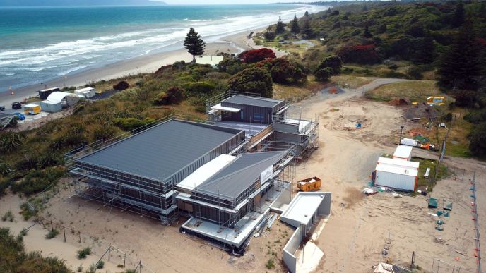 Kinetic Electrical Paekakariki Surf Club project commerical construction