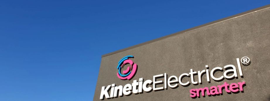 Kinetic Electrical building signage