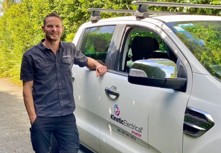 Steve Law owner Kinetic Electrical Rodney