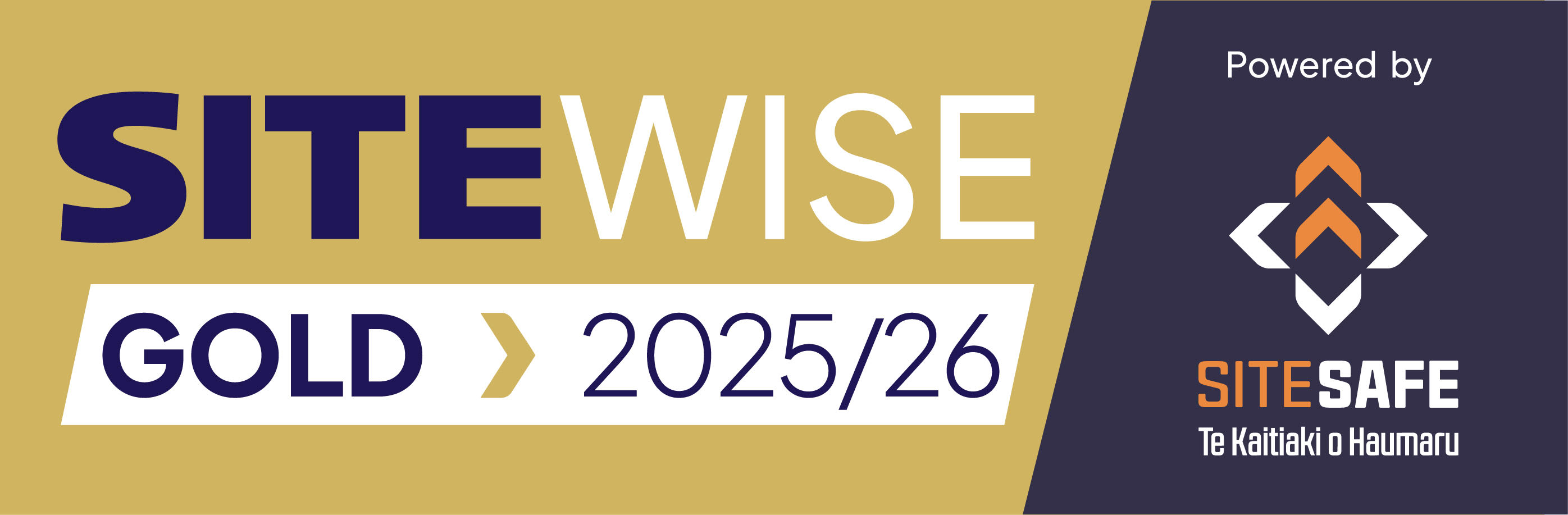 SiteWise Gold 2025 to 2026